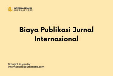 Biaya Publikasi Jurnal Internasional